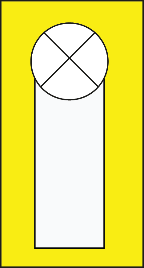 Bollard light symbol